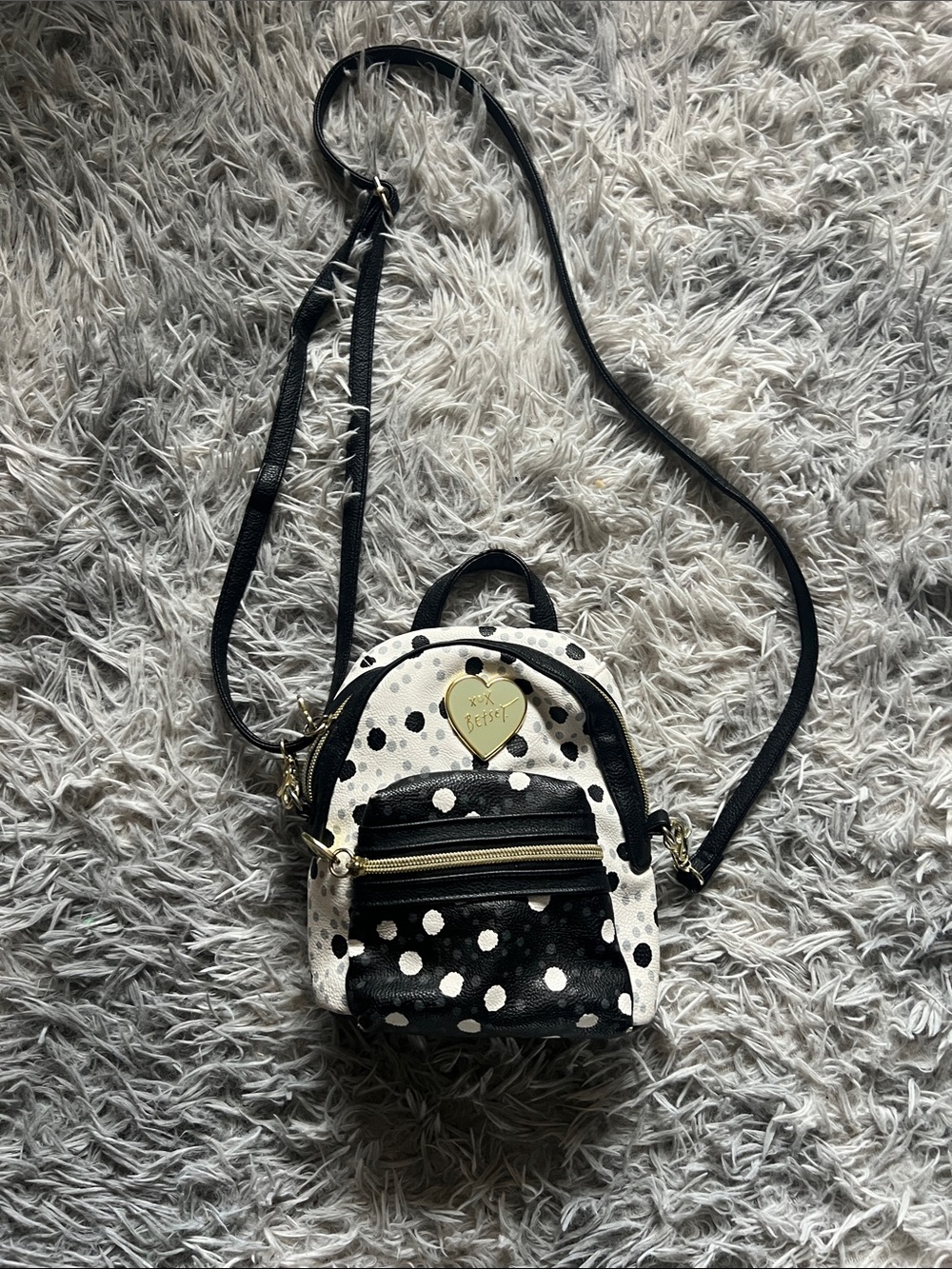 Betsey Johnson mini backpack